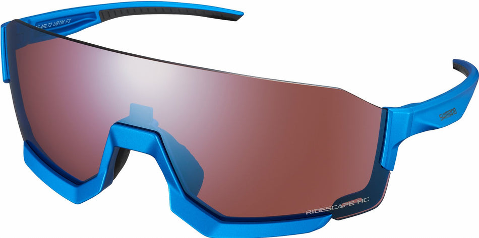 Shimano Aerolite 2 Sportbrille Matte Metallic Blue/Ridescape High Contrast