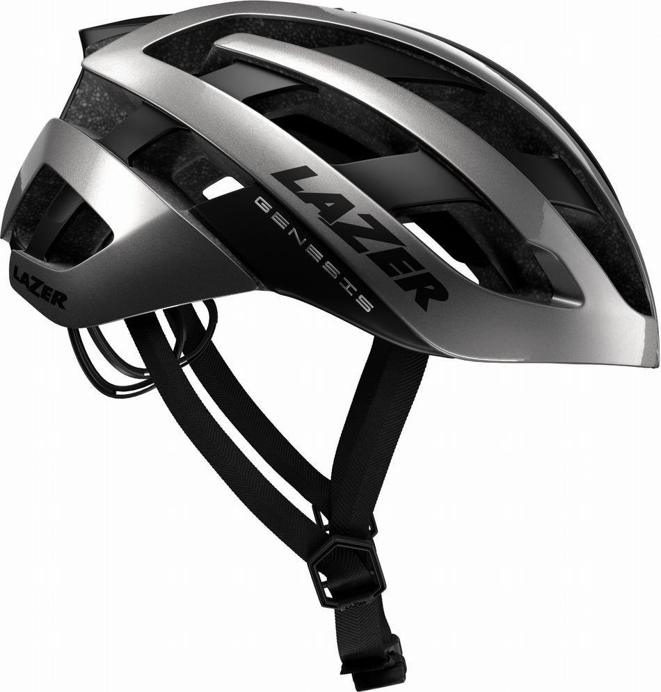 Lazer Genesis Rennrad-Helm Gloss Titanium