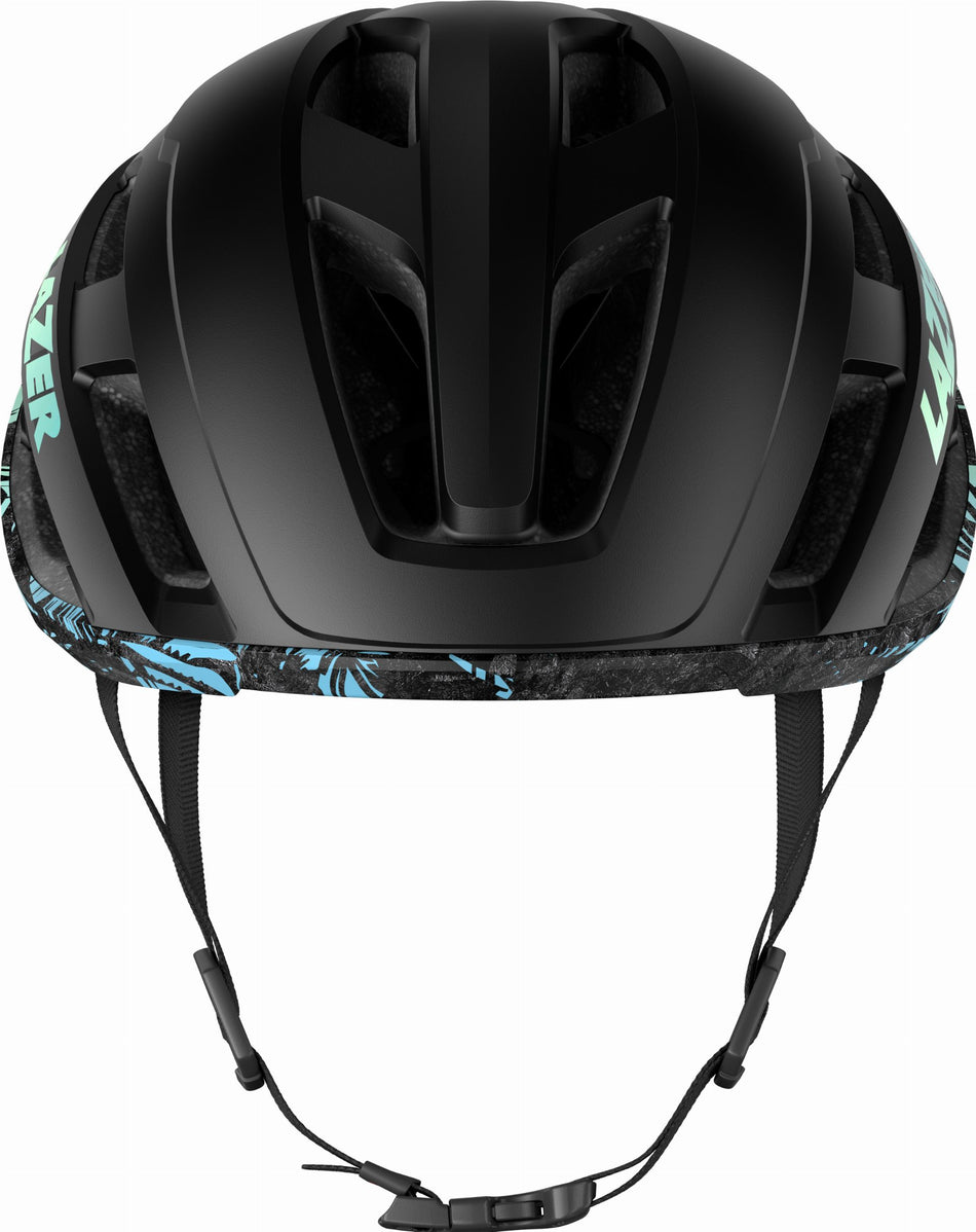 Lazer Strada KinetiCore Rennrad-Helm Matte Tropical Leaves