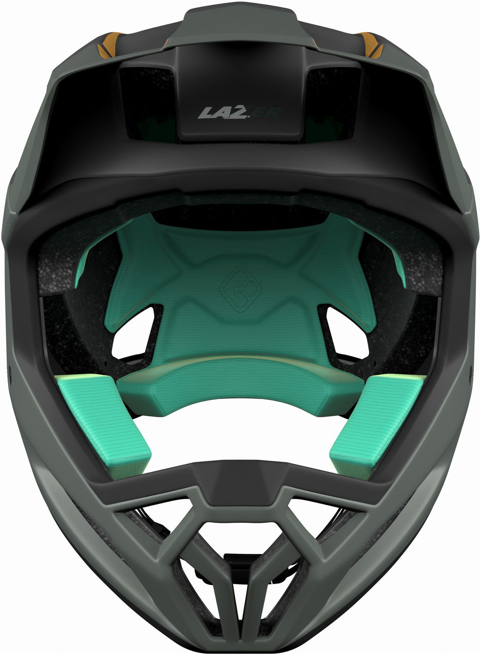 Lazer Cage KinetiCore MTB-Helm Matte Green