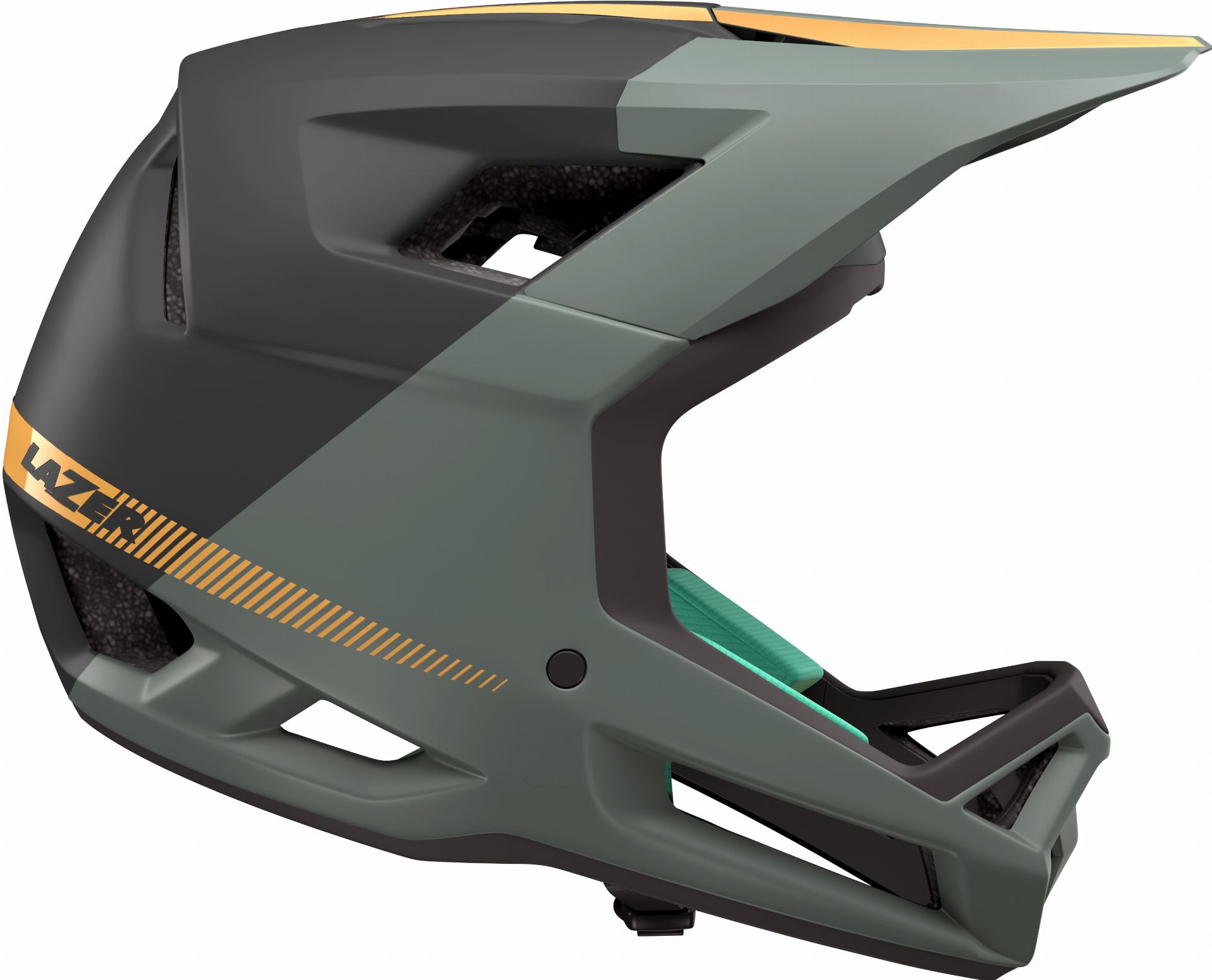 Lazer Cage KinetiCore MTB-Helm Matte Green - S (54-56 cm)