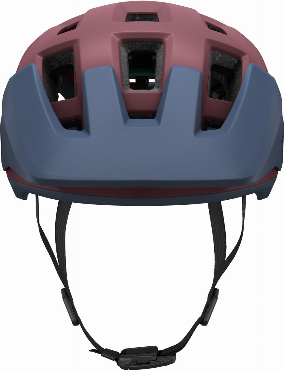 Lazer Coyote KinetiCore MTB-Helm Matte Cosmic Berry Blue