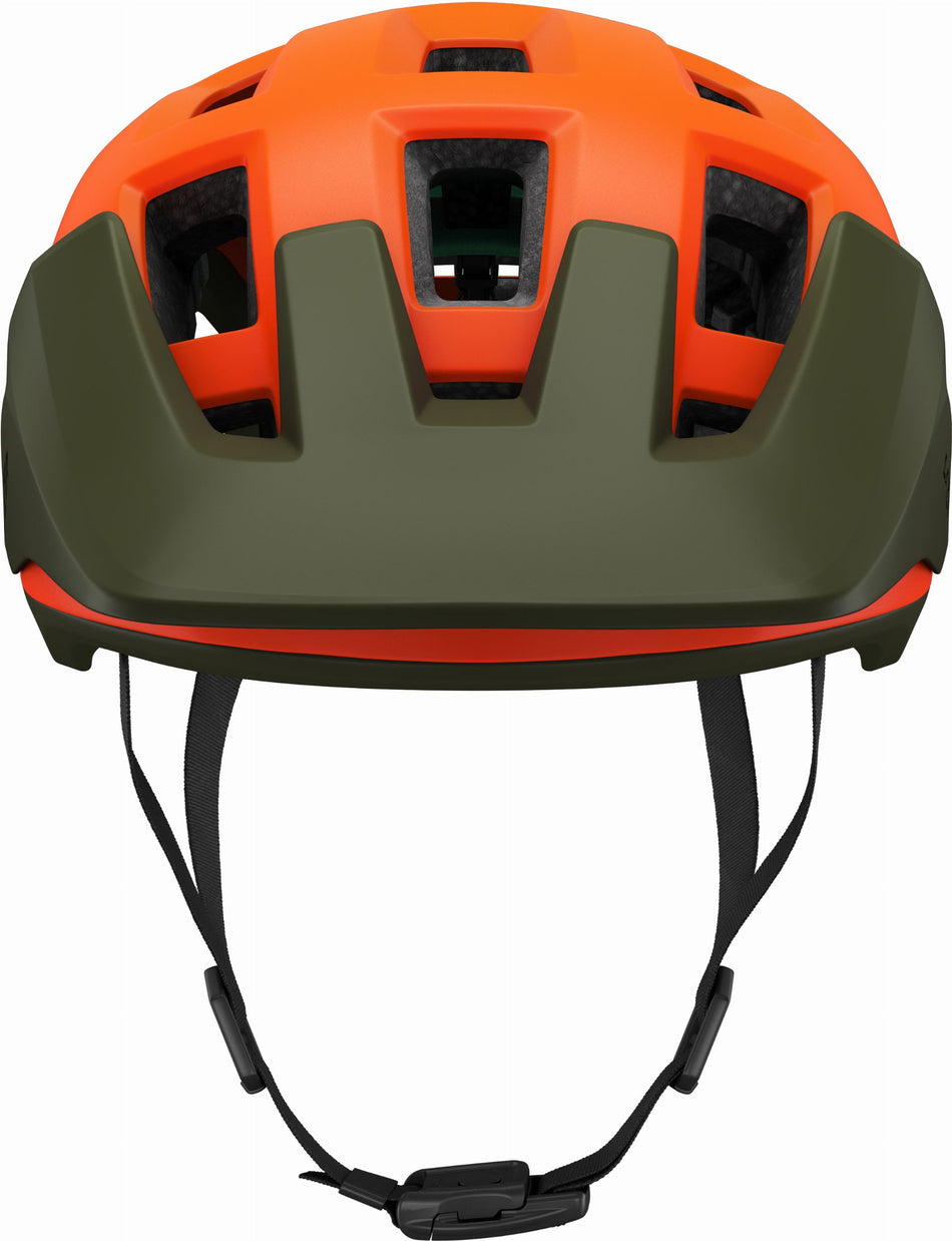 Lazer Coyote KinetiCore MTB-Helm Matte Orange Green
