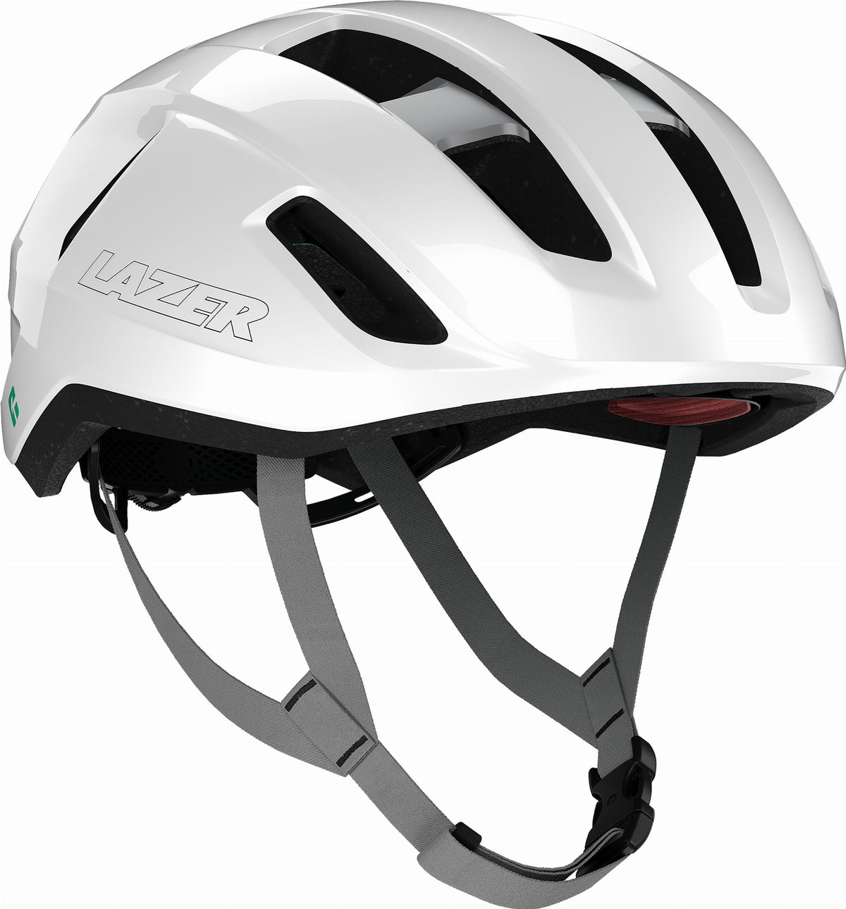 Lazer Sphere KinetiCore Rennrad-Helm white silver – Biketech24