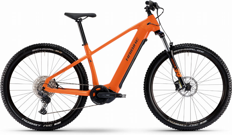 Haibike AllTrack 6 720 Wh E-Bike Hardtail Diamant 27,5" papaya/titan - gloss