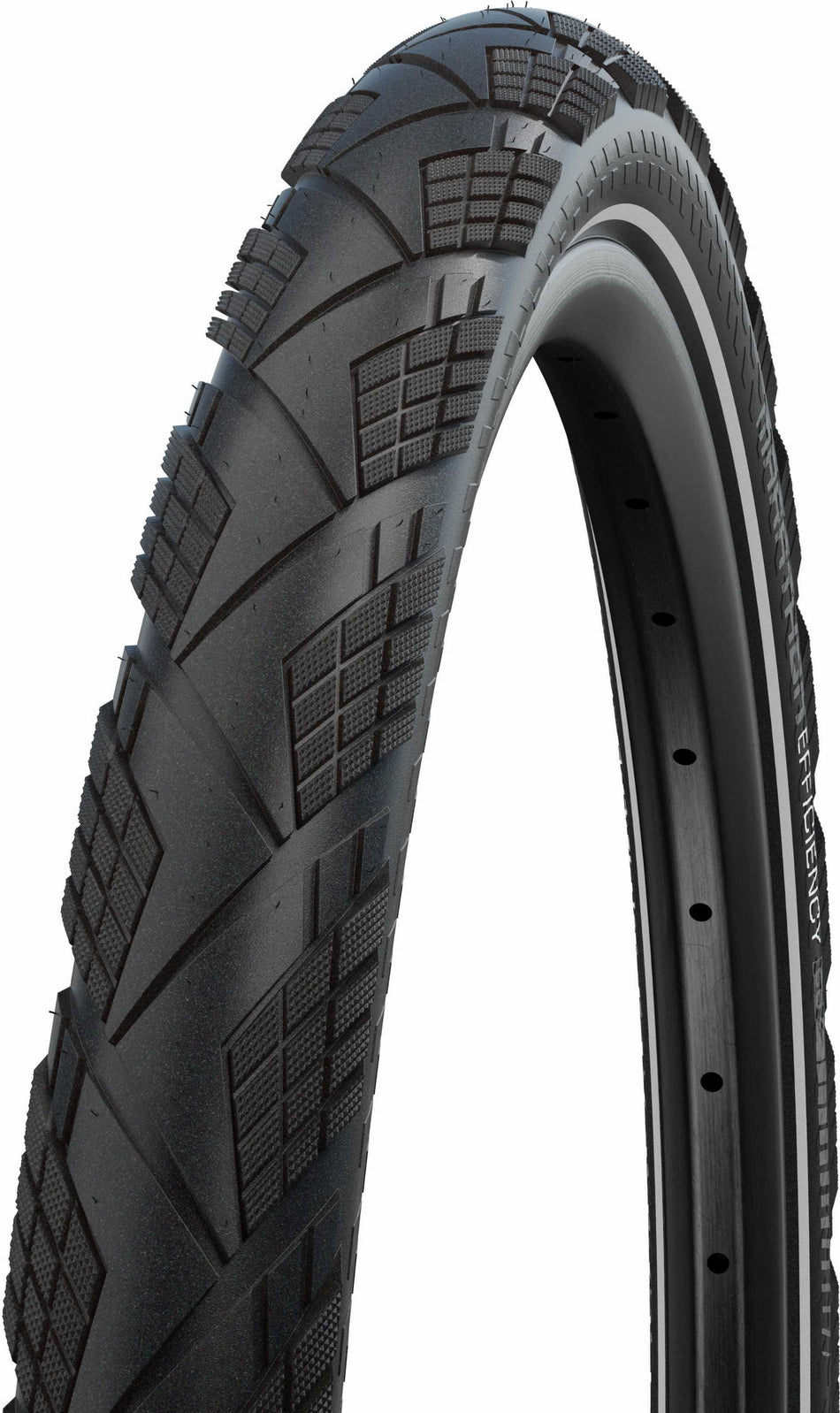 Schwalbe Marathon Efficiency Super Race, V-Guard, Evolution Line, Faltreifen 27,5" Addix Race black-reflex
