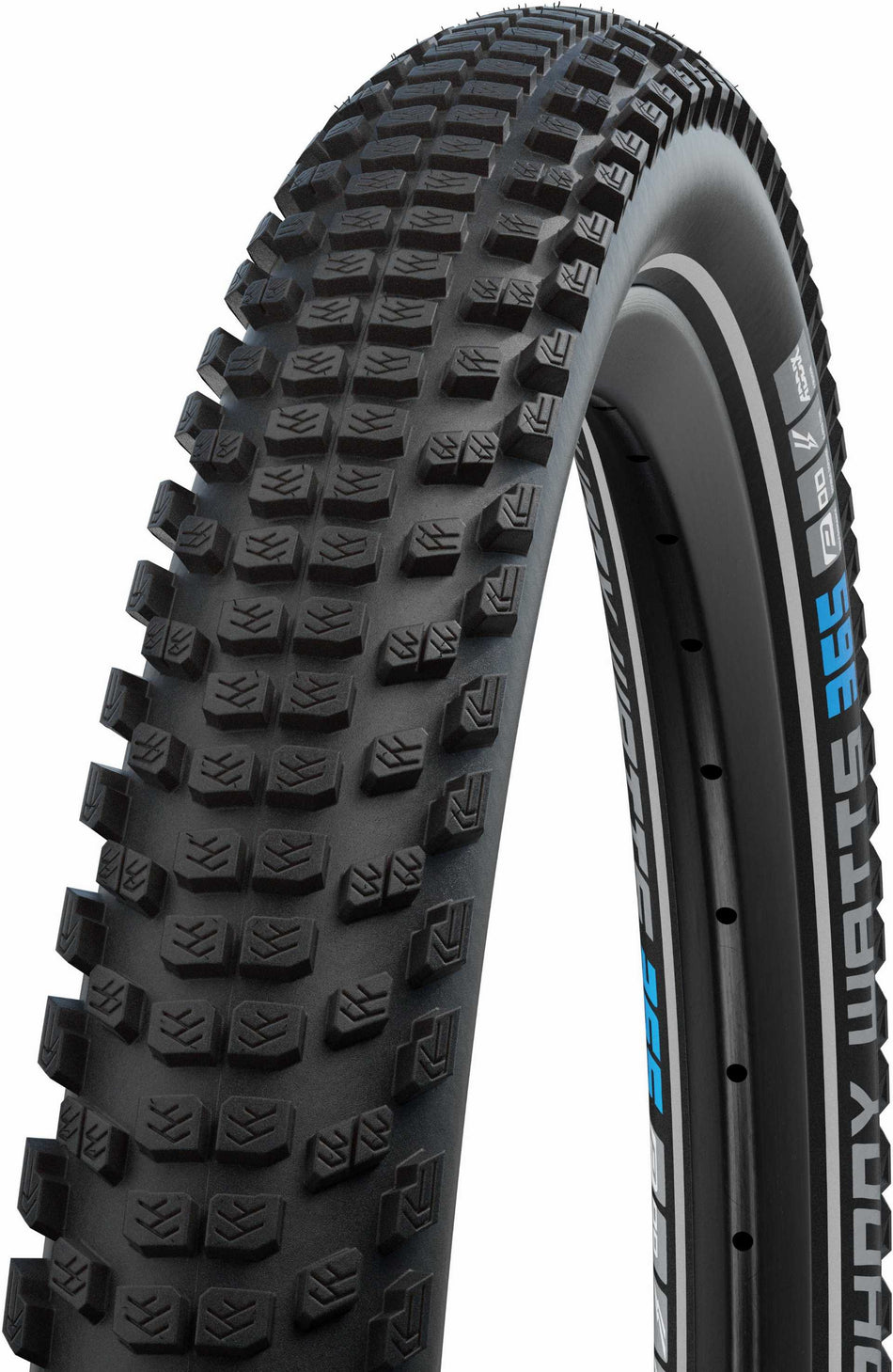 Schwalbe Johnny Watts 365 DD, GreenGuard, Performance Line, SnakeSkin Drahtreifen 27,5" Addix 4Season black-reflex