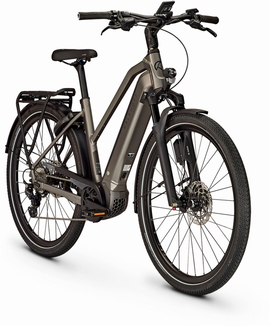 Kalkhoff Endeavour 5.B Advance+ ABS 625 Wh E-Bike Trapez 28" jetgrey matt