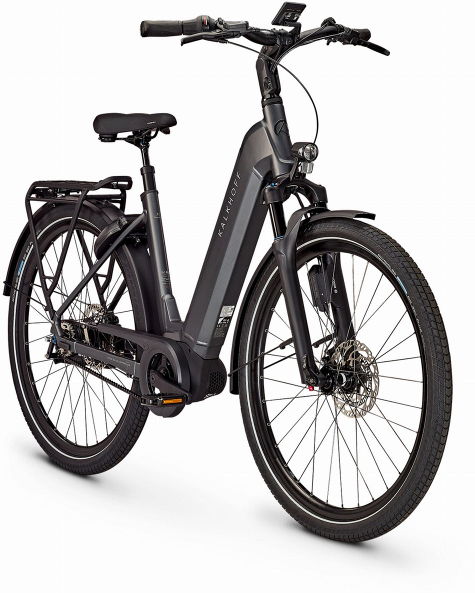 Kalkhoff Image 5.B Advance+ ABS 625 Wh E-Bike Wave 28" diamondblack matt