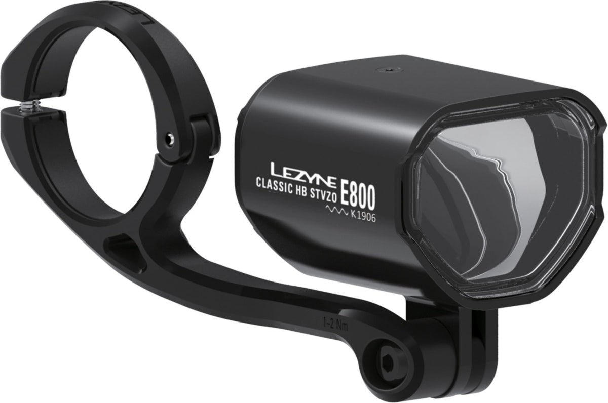 Lezyne Frontlicht Classic HB STVZO E800 schwarz