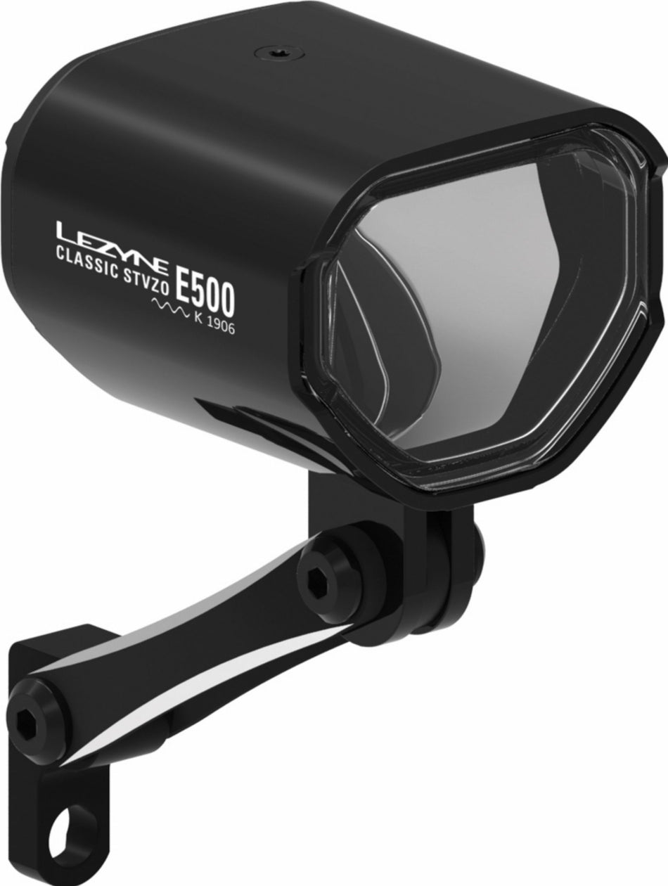 Lezyne E-Bike Frontlicht Classic STVZO E500 schwarz