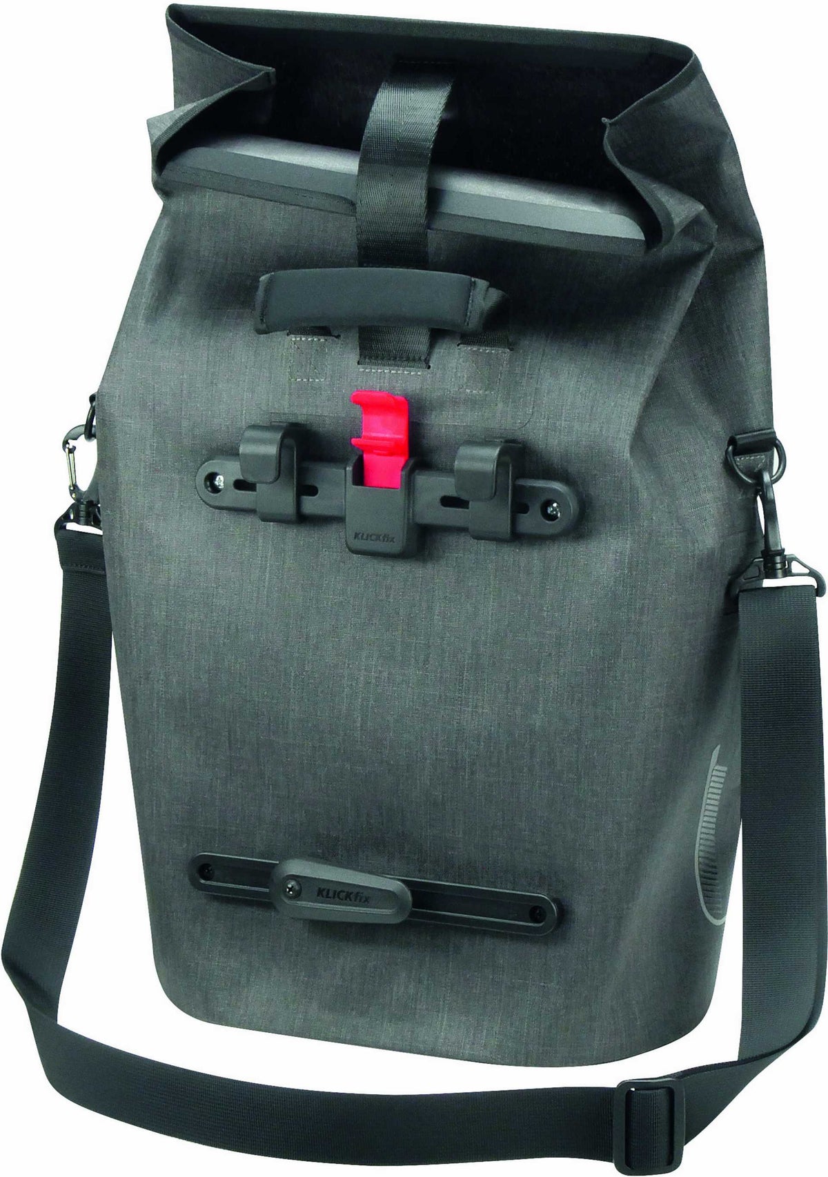 KLICKfix Lightpack GT Waterproof Gepäckträgertasche grau 16 L