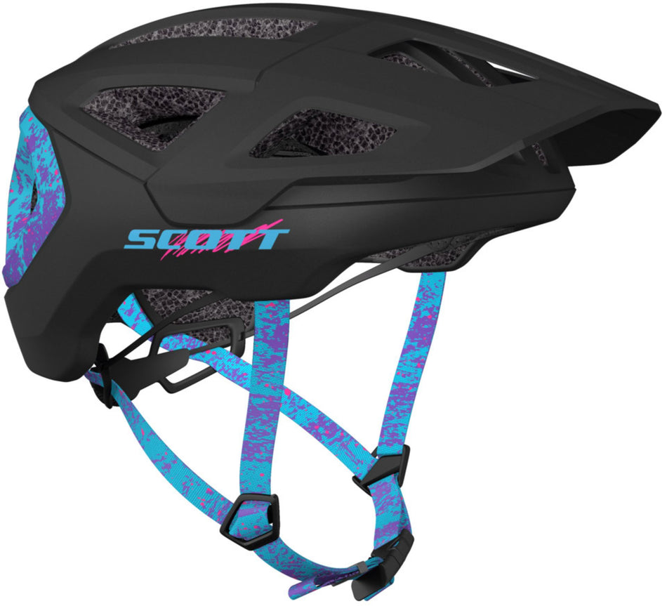 Scott Tago Plus Mips MTB-Helm black/marble purple