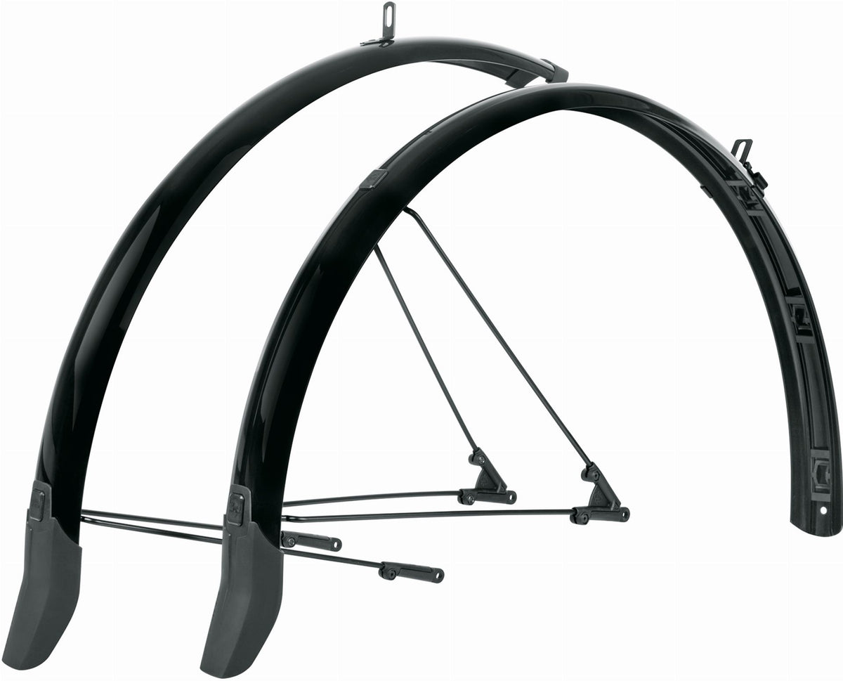 SKS GERMANY Bluemels Cable Line Schutzblech-Set 28" Single Rear schwarz-glänzend - 45 mm