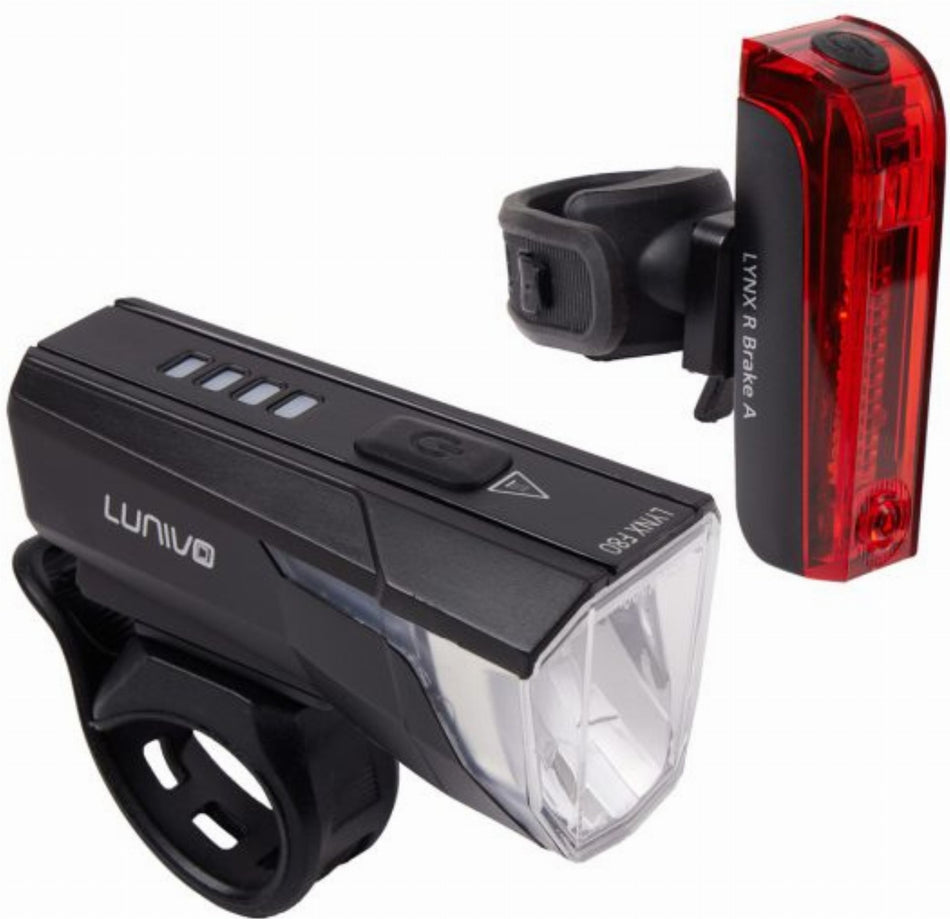 Lunivo Beleuchtungsset Lynx F80 & Lynx R Brake Akku