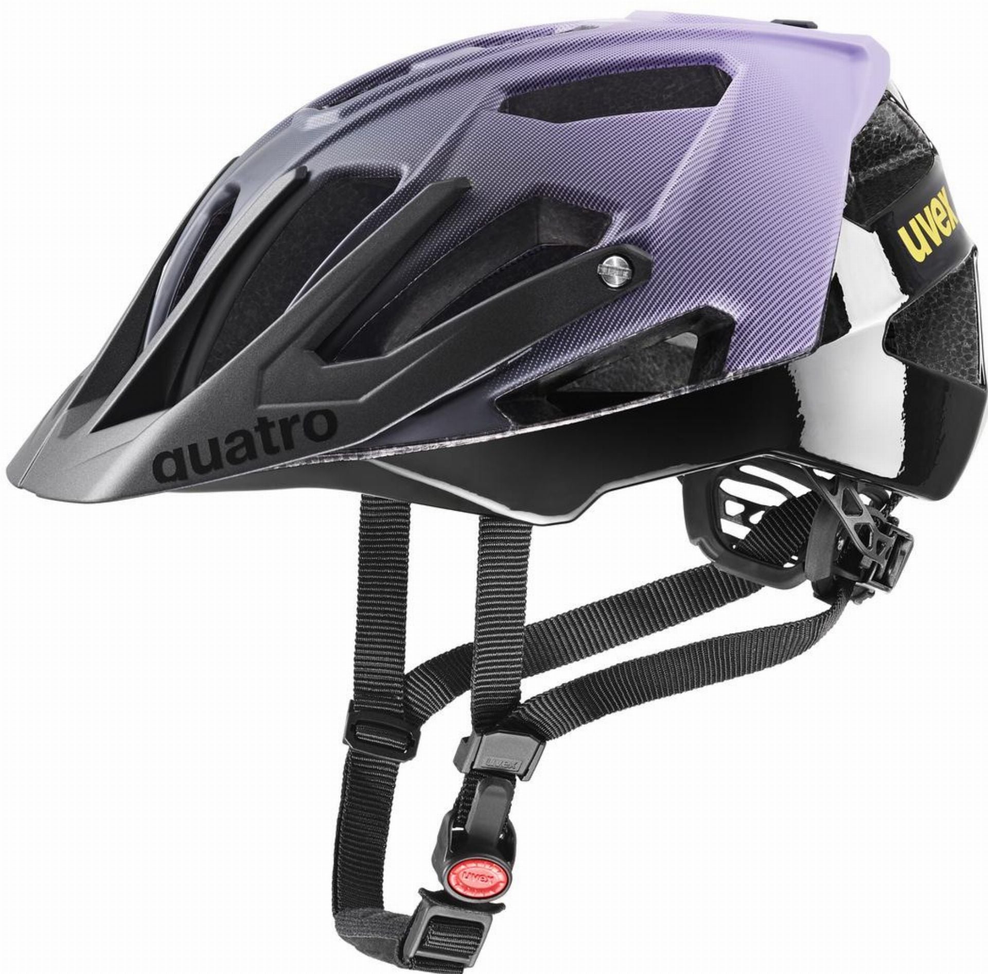 Uvex Quatro CC MTB-Helm lilac-black matt - 56-61 cm