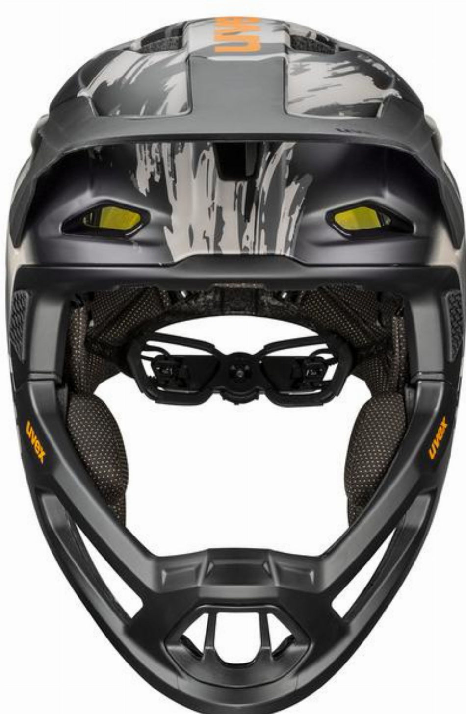 Uvex Revolt Mips MTB-Helm oak brown-orange matt