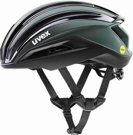 uvex supersonic fahrradhelm Uvex Surge Aero Mips Rennrad-Helm black-sage green matt – Biketech24