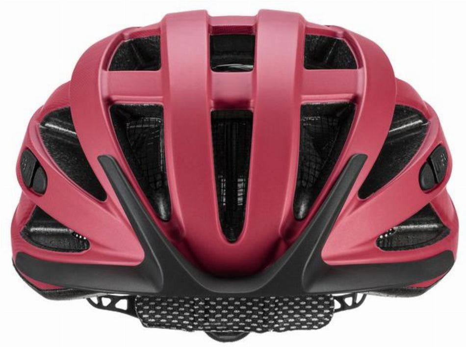 Uvex City I-VO Helm ruby red matt