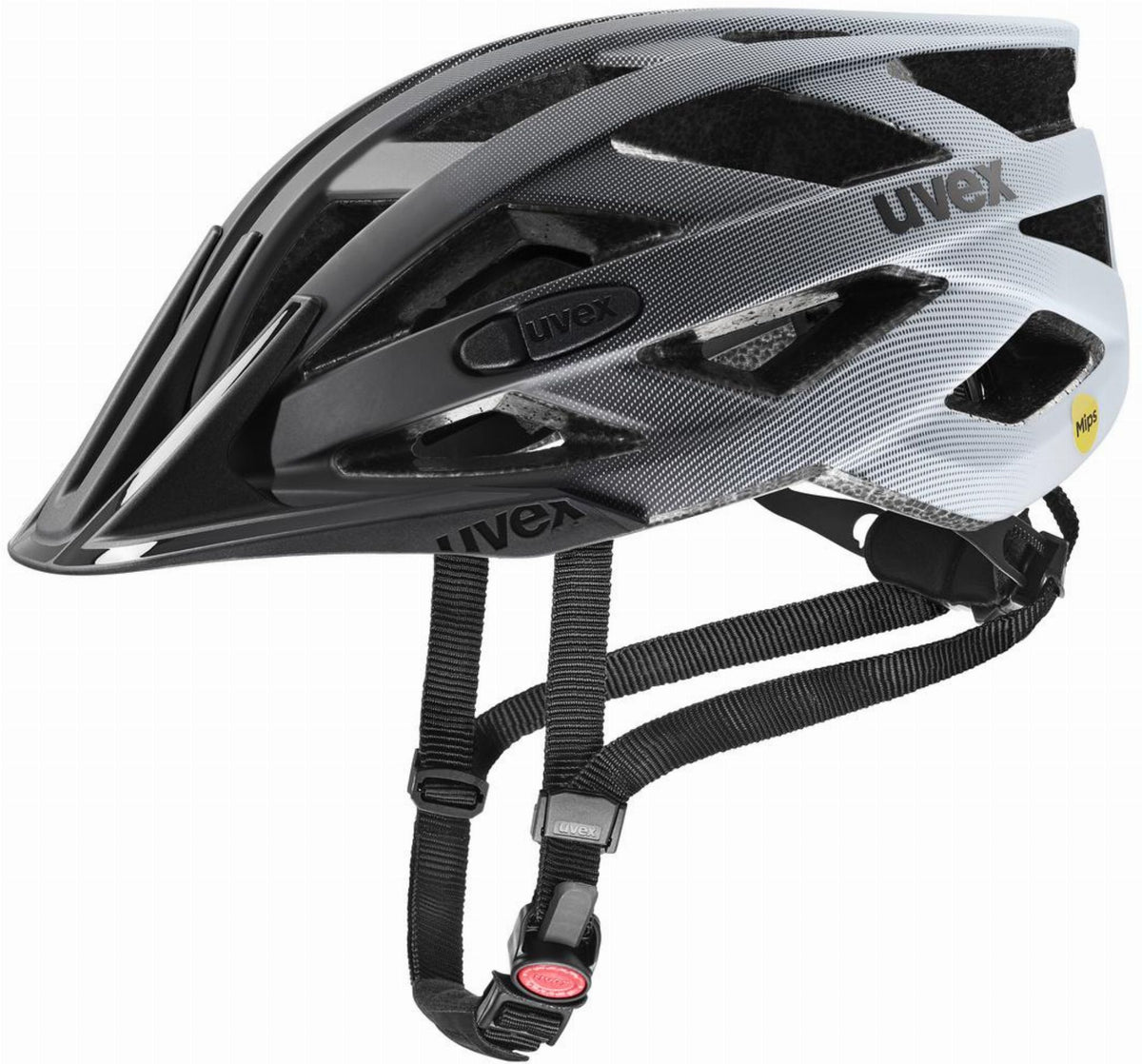 Uvex I-VO CC MIPS Helm black-cloud matt - 52-57 cm