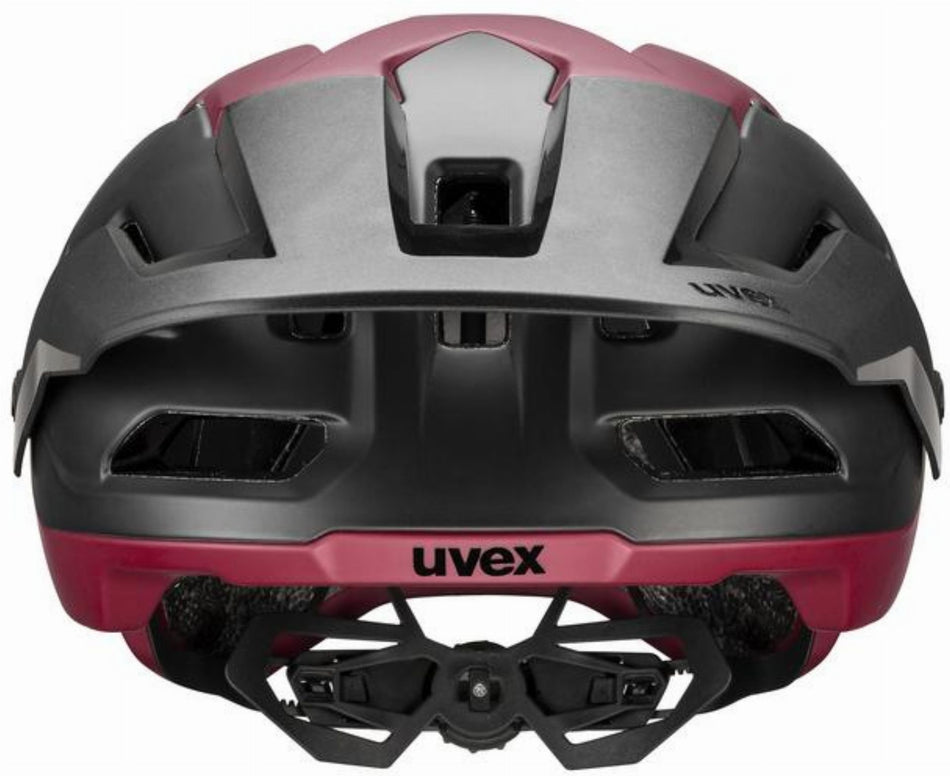 Uvex Renegade Mips MTB-Helm ruby red-black matt