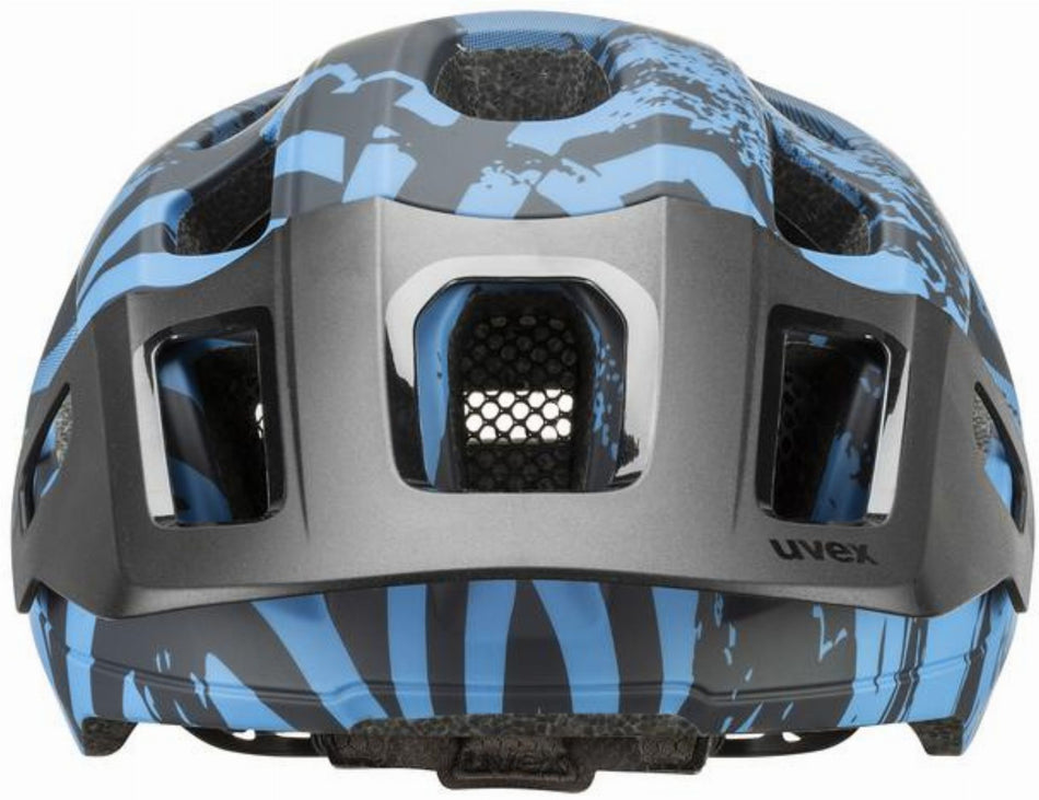 Uvex React Jr. Mips Kinder-Helm azure-deep space matt 52-56 cm