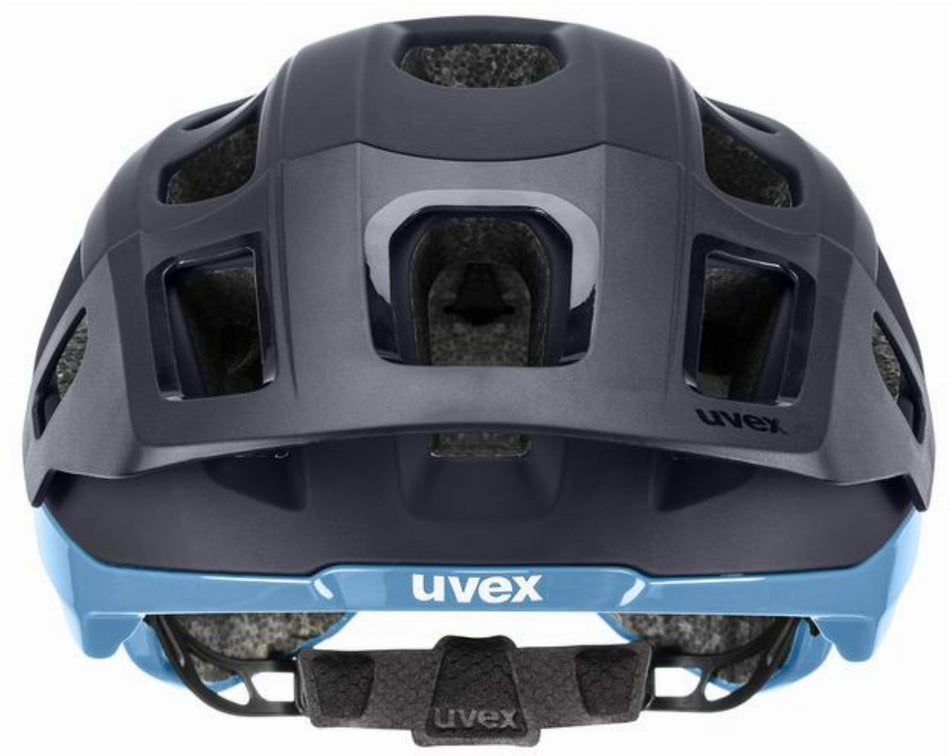 Uvex React MTB-Helm deep space-azure matt