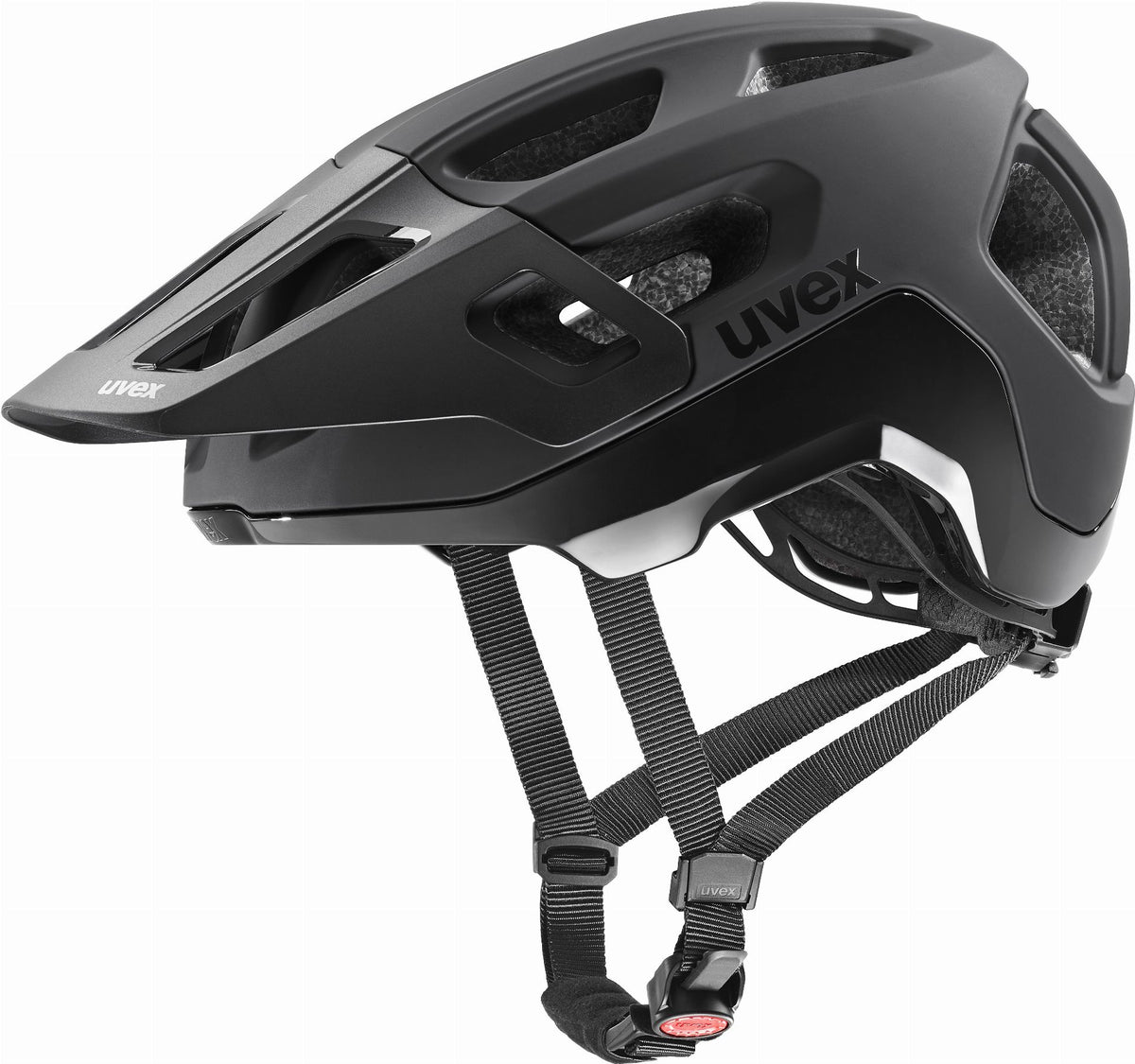 Uvex React MTB-Helm black matt - 59-61 cm