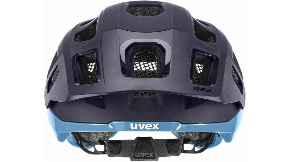 Uvex React MTB-Helm deep space-azure matt