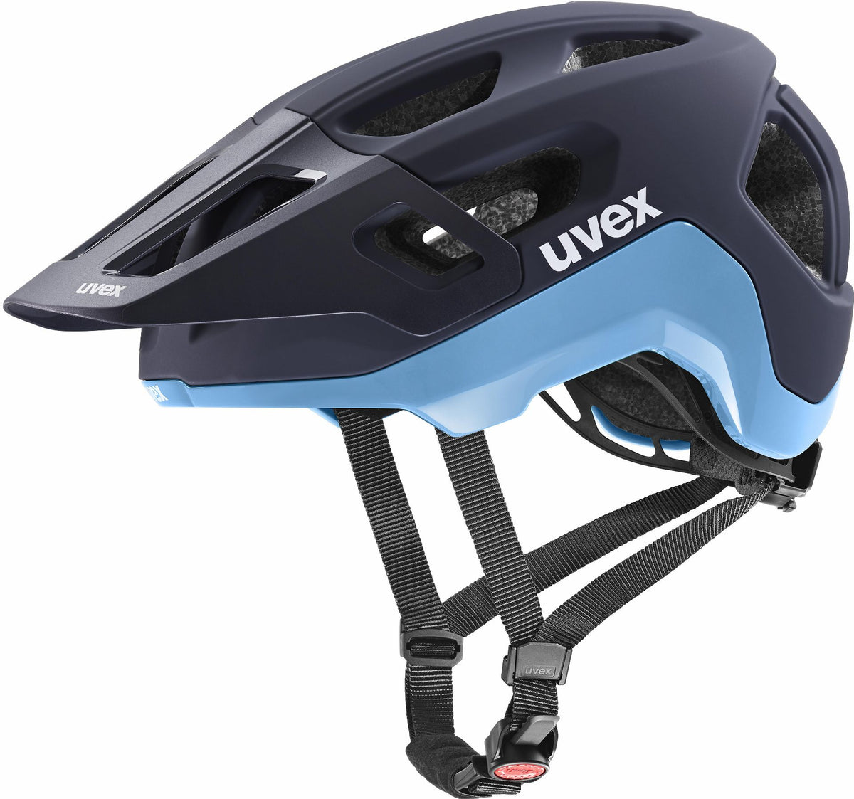Uvex React MTB-Helm deep space-azure matt - 52-56 cm