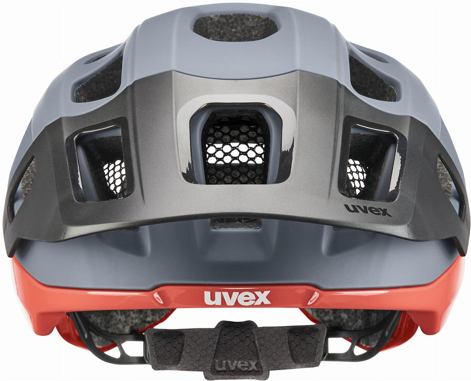 Uvex React MTB-Helm rhino-apricot peach matt