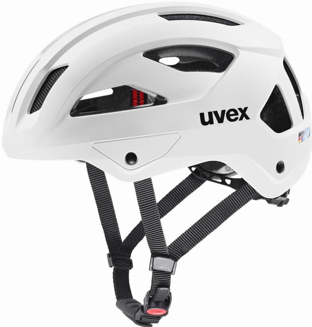 Uvex Stride Helm white matt - 56-59 cm
