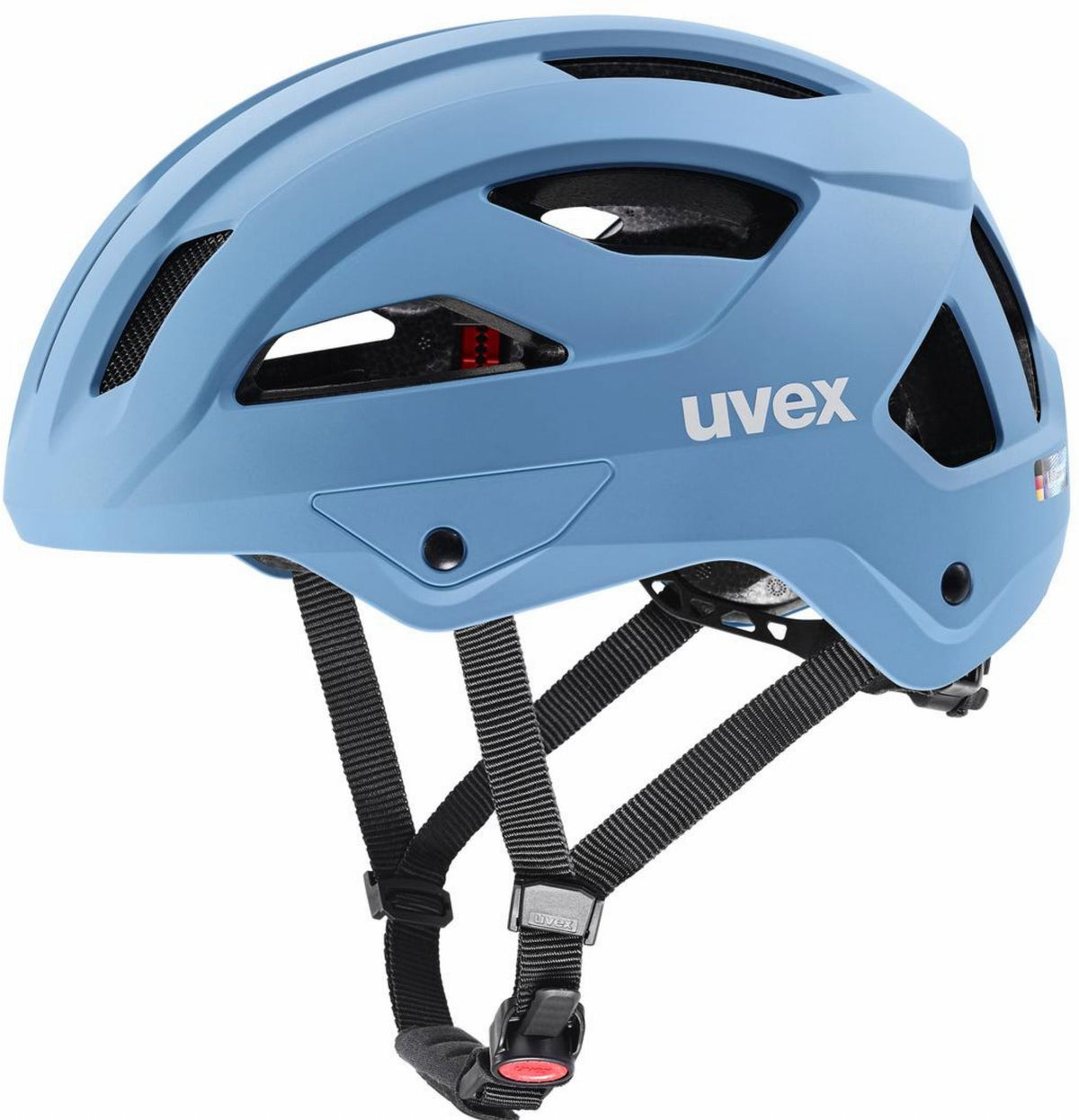 Uvex Stride Helm azure matt - 53-56 cm