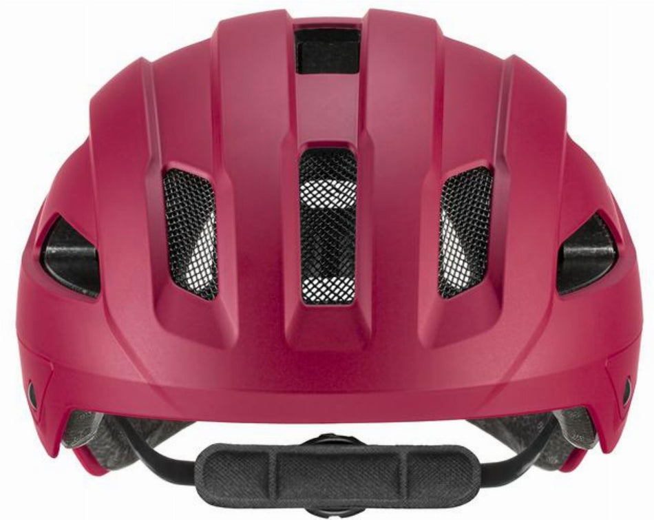 Uvex City Stride Mips Helm ruby red matt