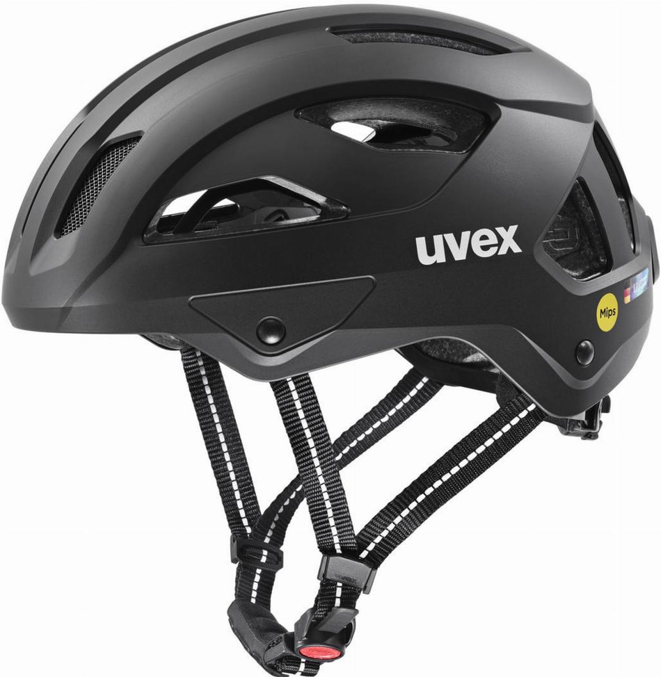 Uvex City Stride Mips Helm black matt