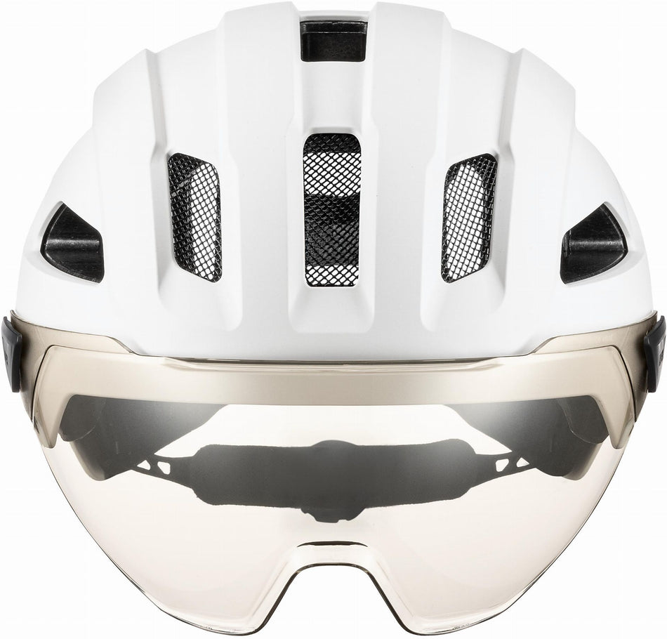 Uvex Stride Visor Helm white matt