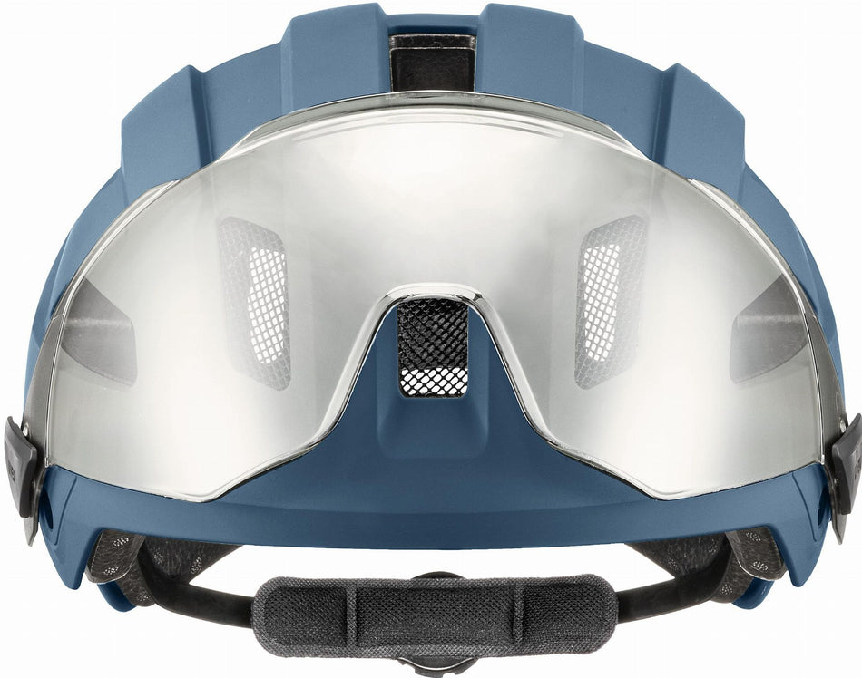 Uvex Stride Visor Helm stone blue matt