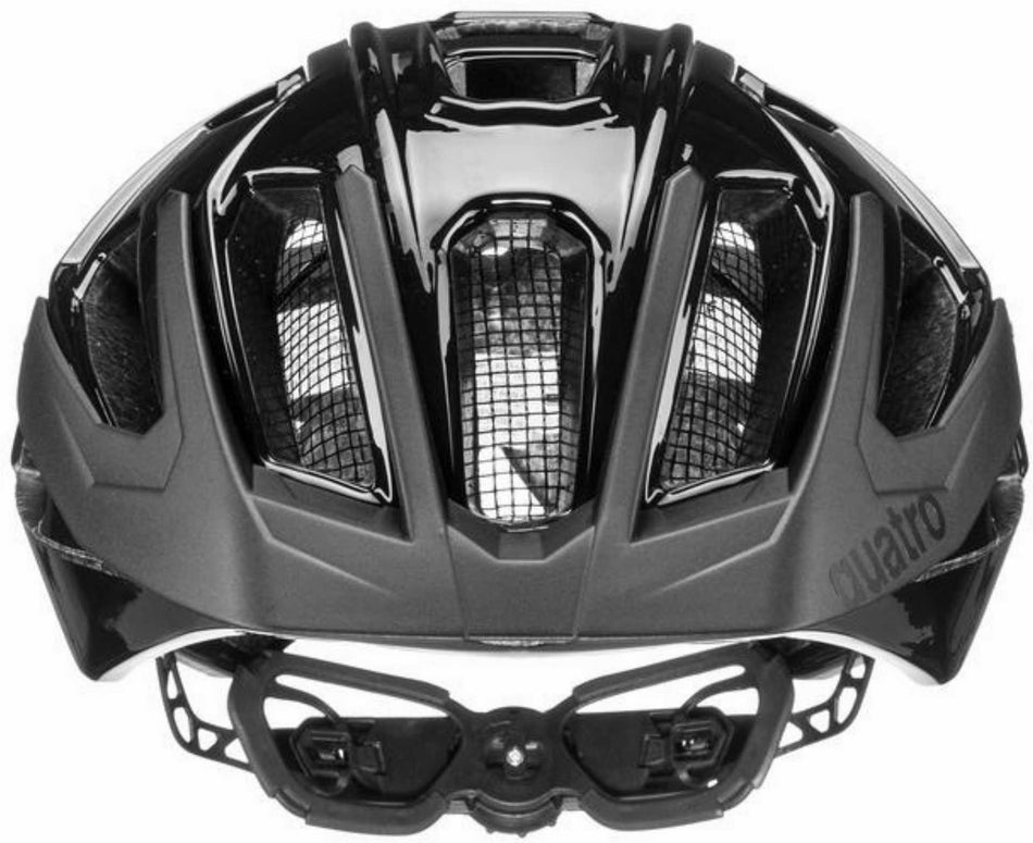 Uvex Quatro MTB-Helm all black