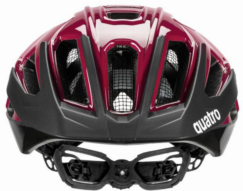 Uvex Quatro MTB-Helm ruby red-black