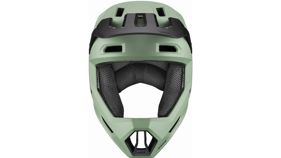 Uvex Ravage MTB-Helm moss green-black matt