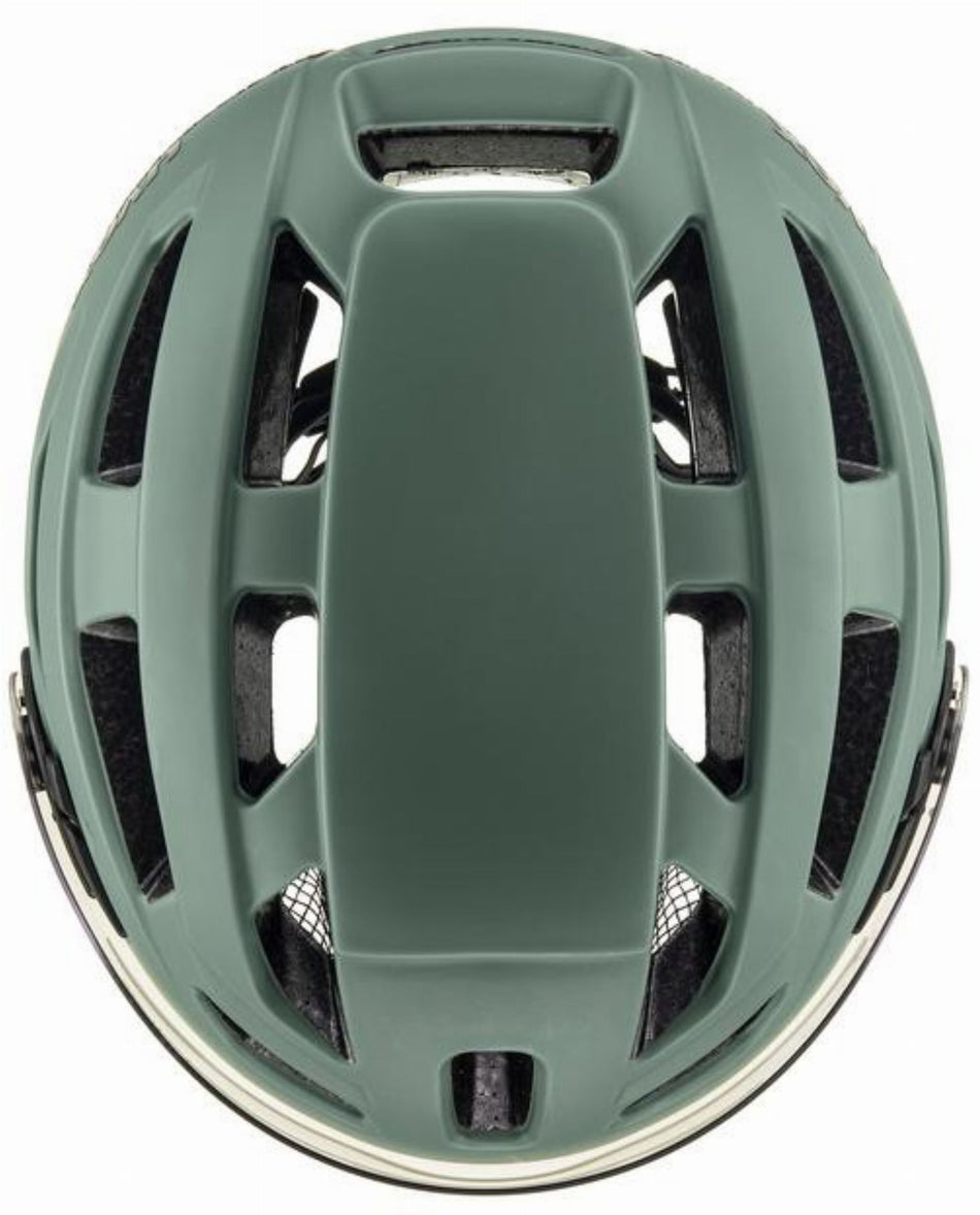 Uvex Finale Visor V Helm moss green-cloud matt