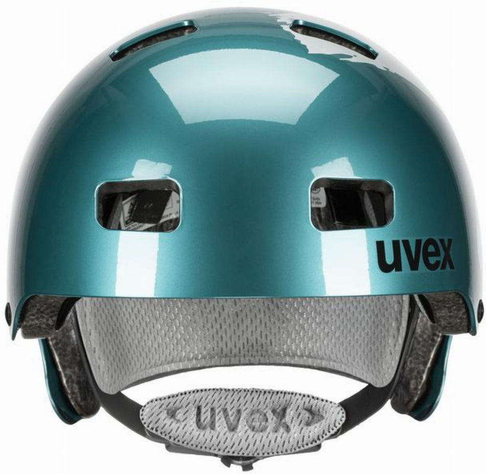 Uvex Kid 3 Kinder-Helm teal-silver