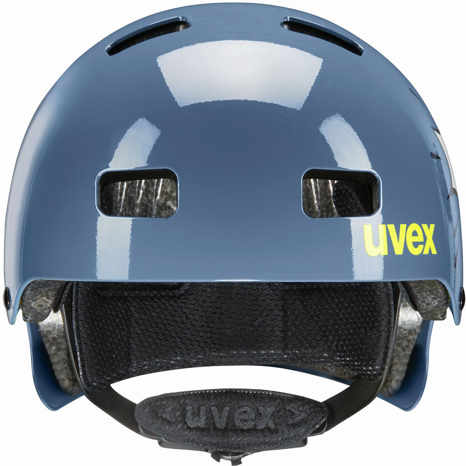 Uvex Kid 3 Kinder-Helm stone blue pow