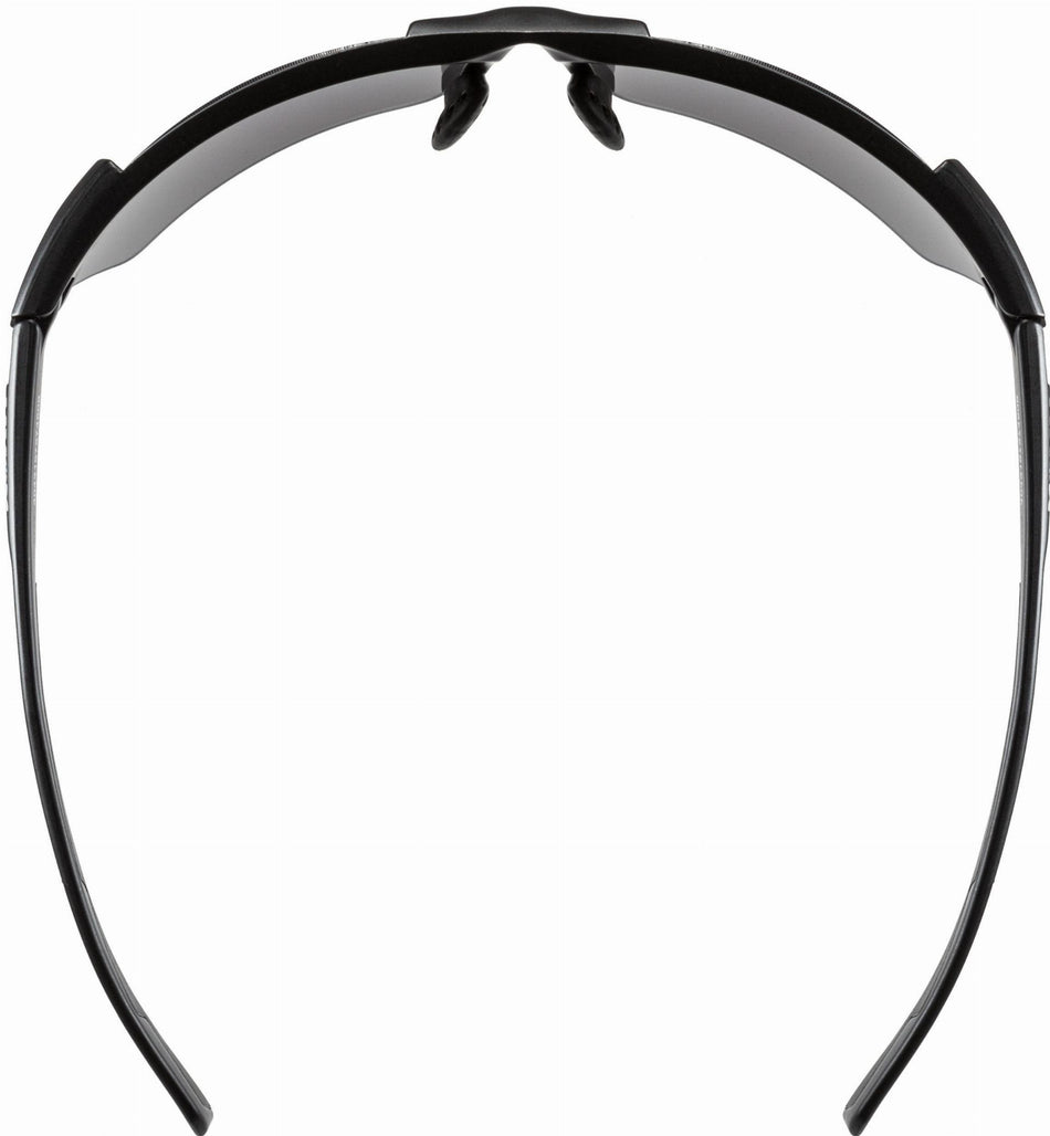 Uvex Sportstyle 114 Sportbrille black matt/litemirror silver