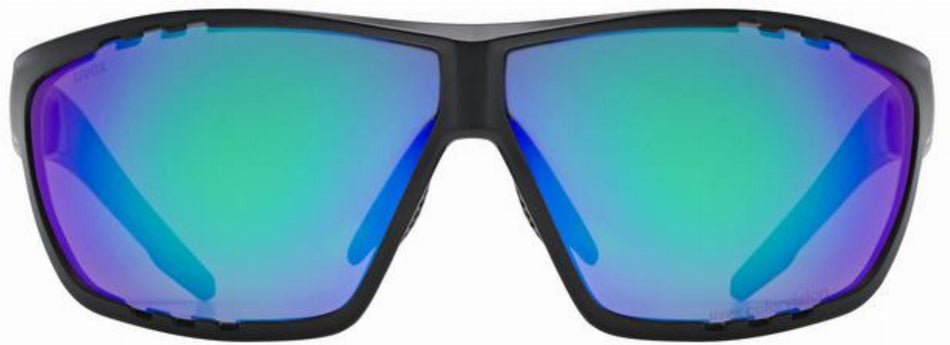 Uvex Sportstyle 706 CV MTB Brille black matt/glossy green