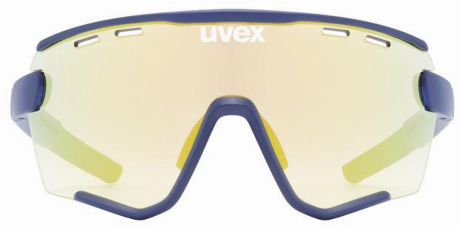 Uvex Sportstyle 236 S Set Sportbrille blue matt/mirror yellow