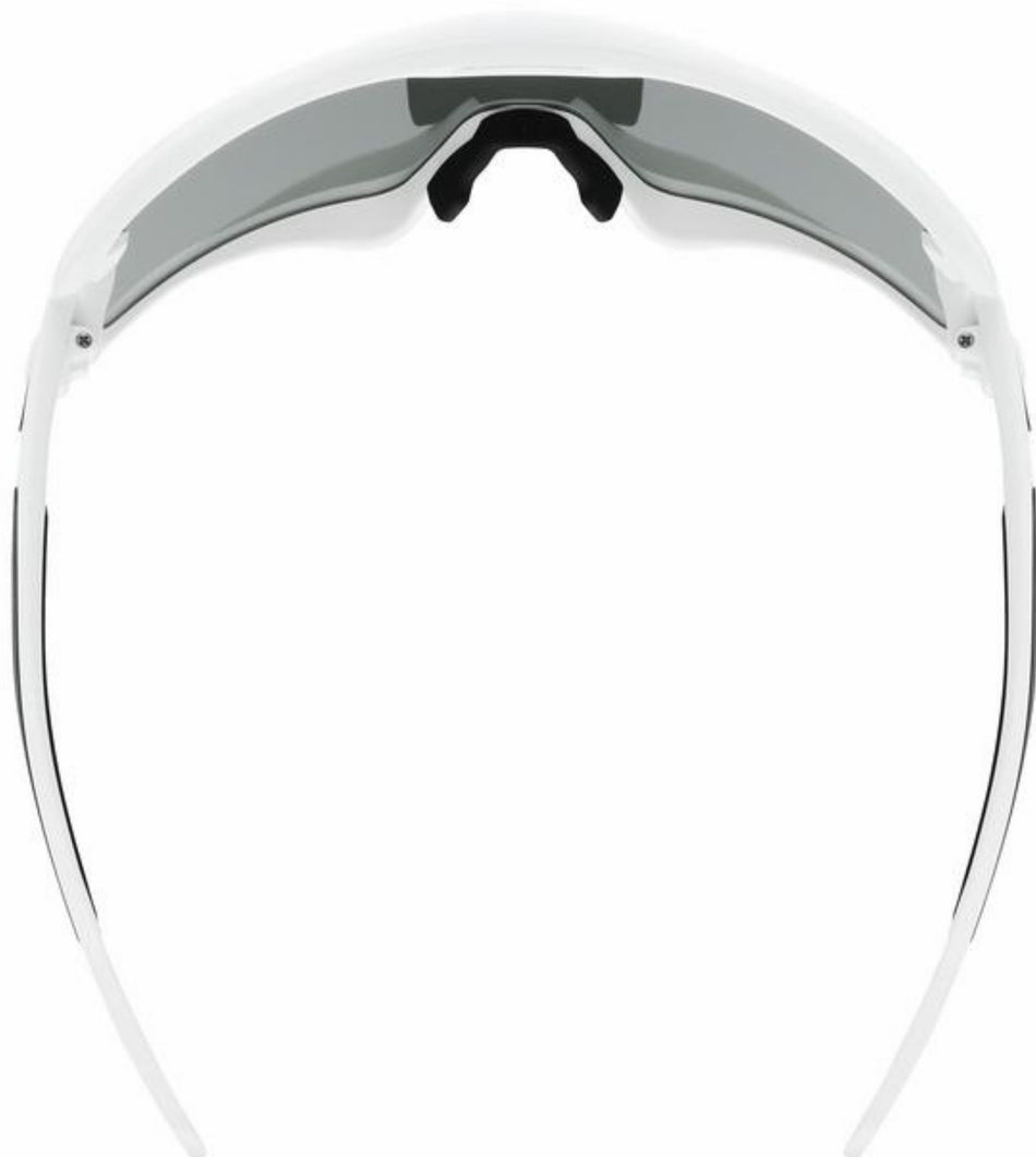 Uvex Sportstyle 231 2.0 Set Sportbrille white-black matt/mirror silver