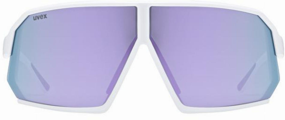 Uvex Sportstyle 237 MTB Brille white matt/mirror lavender