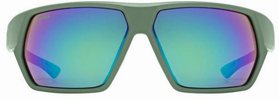 Uvex Sportstyle 238 Sportbrille moss matt/mirror green