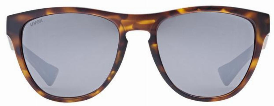 Uvex Esntl Spirit Brille havanna matt/mirror silver